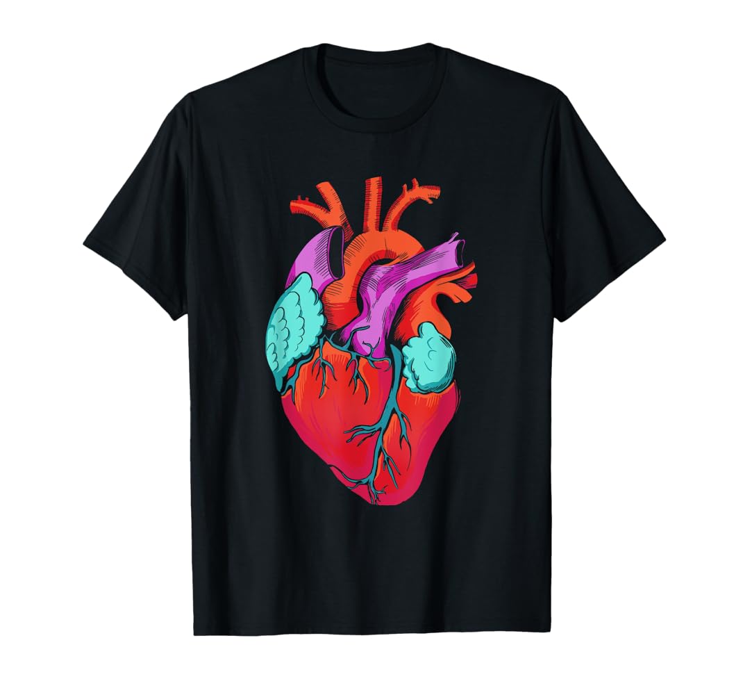 心臓 解剖学 アナトミー 70s USA製 Tシャツ 80s 90s 水色 心臓 解剖学 アナトミー 70s USA製 Tシャツ 80s 90s 水色